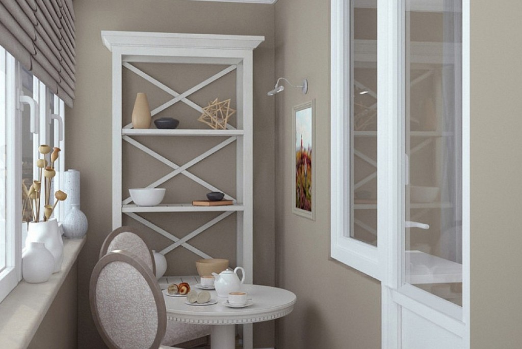 Дизайн балкона-41