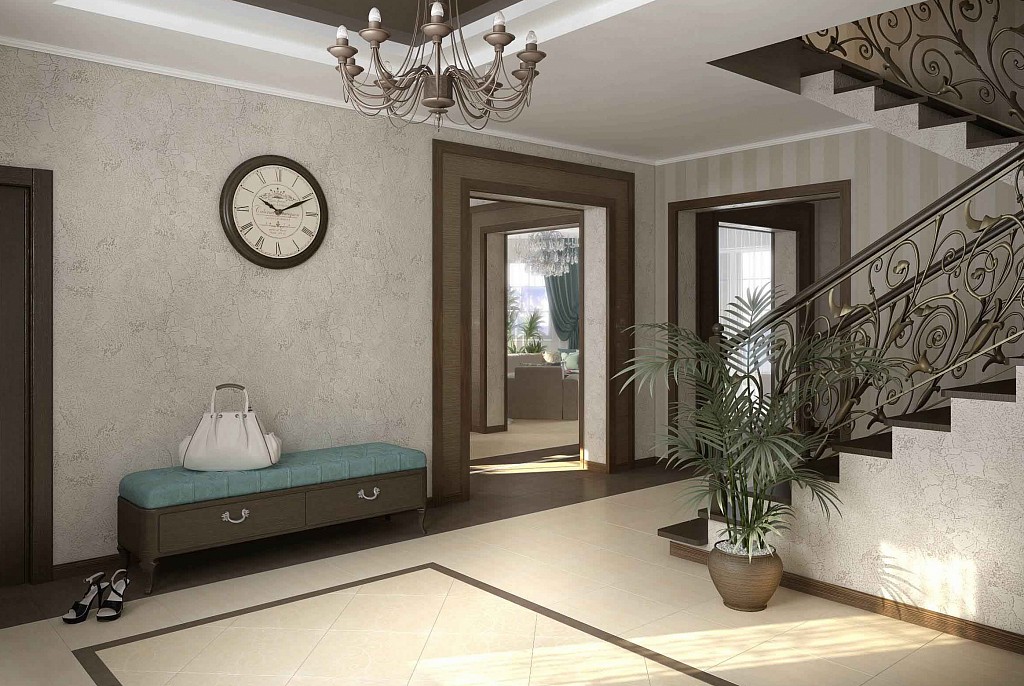 Дизайн холла -46