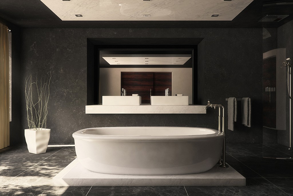 Дизайн ванной комнаты-23