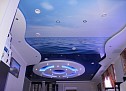 Двухуровневые натяжные потолки-7