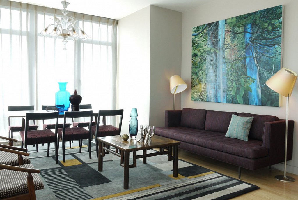 Дизайн гостиной-29