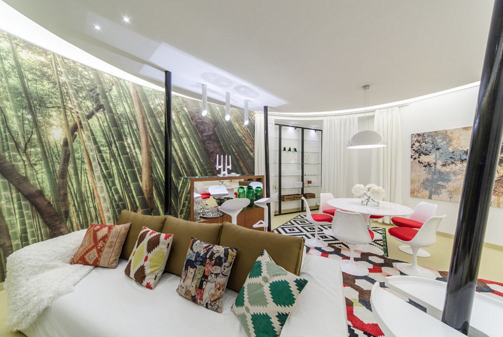 Светопрозрачные натяжные потолки-17