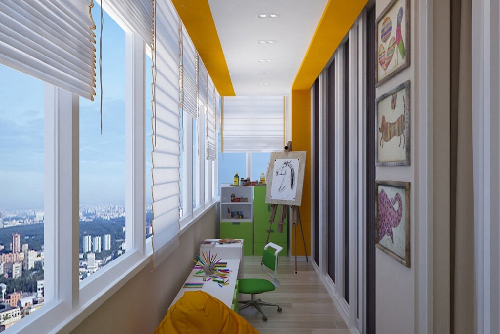 Дизайн балкона-23