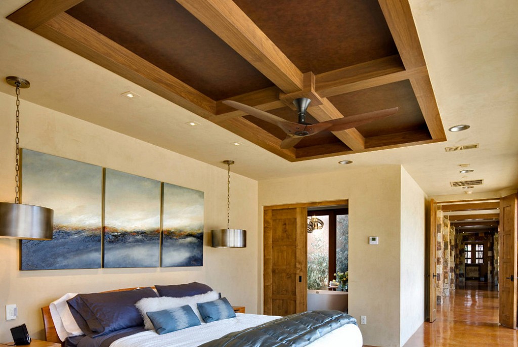 Тканевые натяжные потолки-37