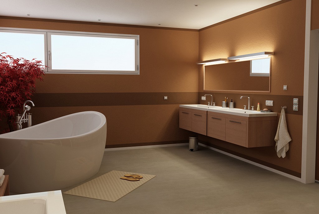 Дизайн ванной комнаты-27