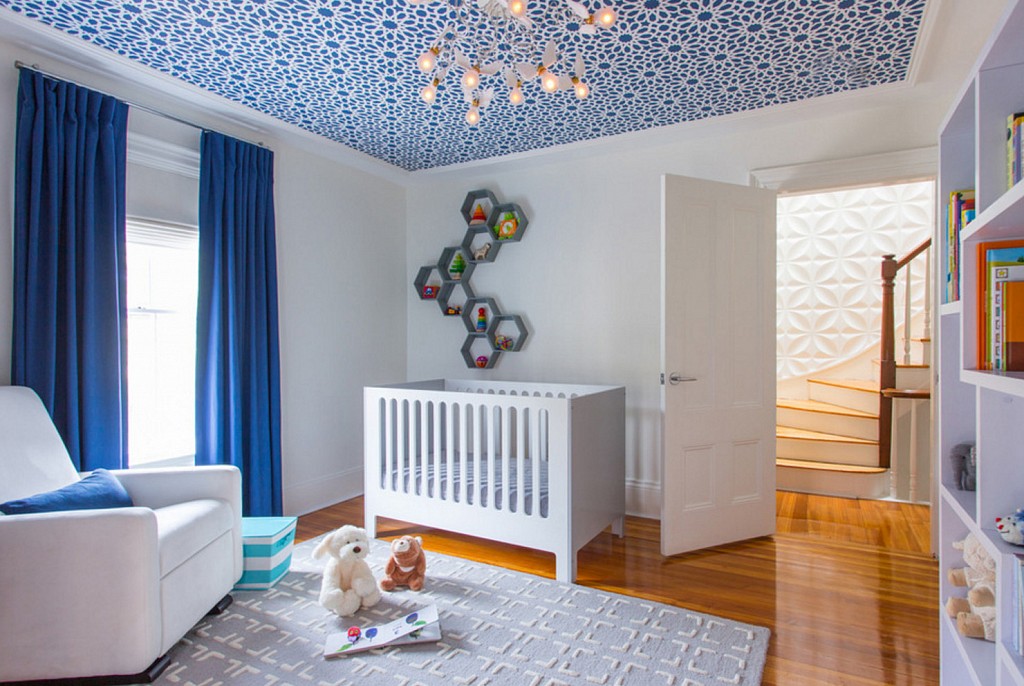 Тканевые натяжные потолки-22