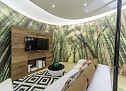 Двухуровневые натяжные потолки-18