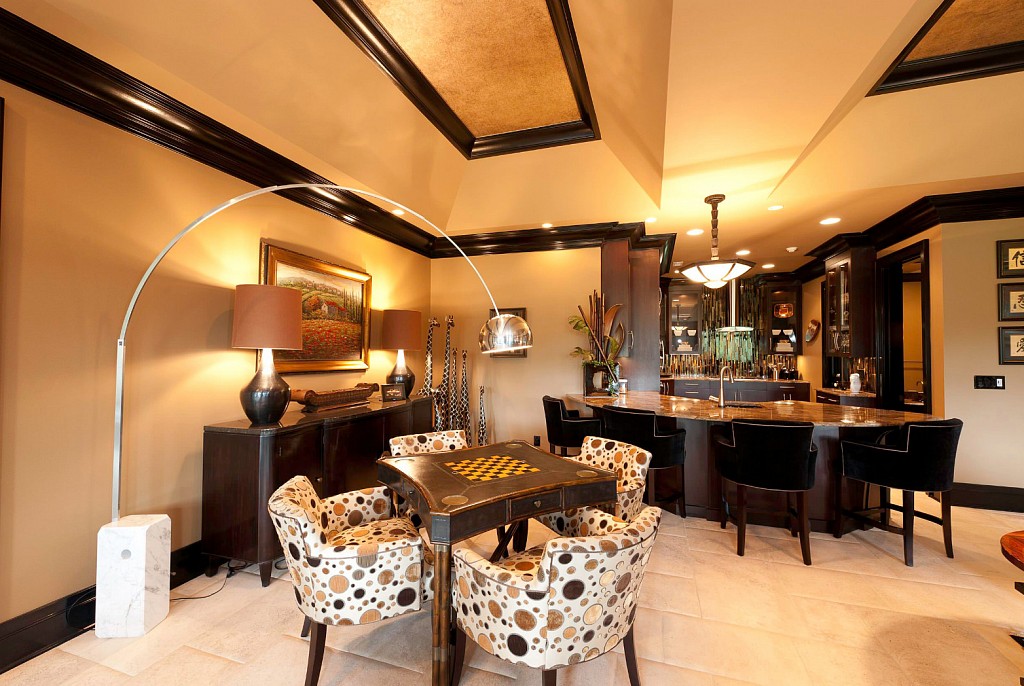 Тканевые натяжные потолки-49