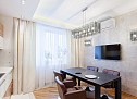 Двухуровневые натяжные потолки-32