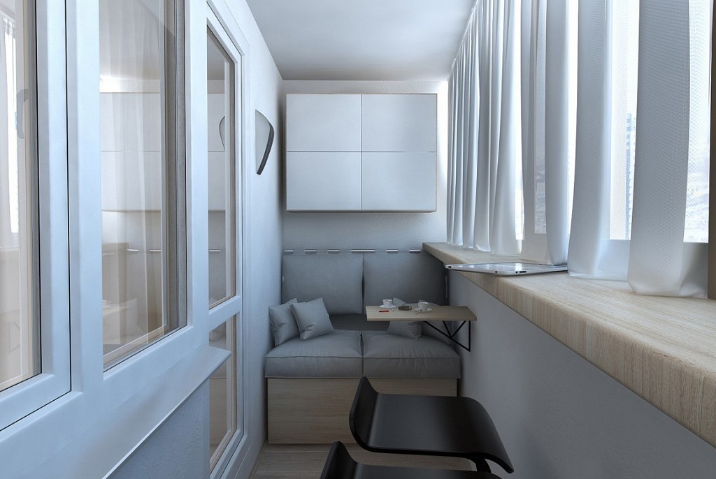 Дизайн балкона-39