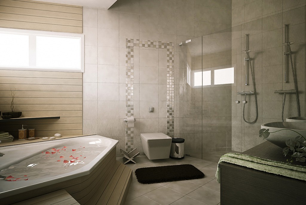 Дизайн ванной комнаты-25