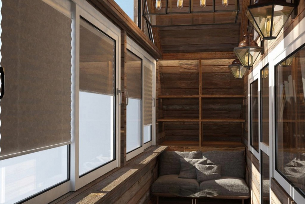 Дизайн балкона-50